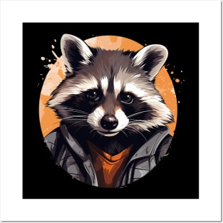 raccoon Posters and Art